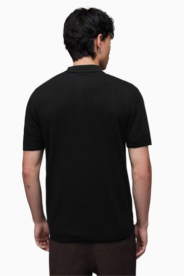 Black polo shirt next discount