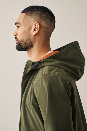 Olive green 2025 anorak jacket men's