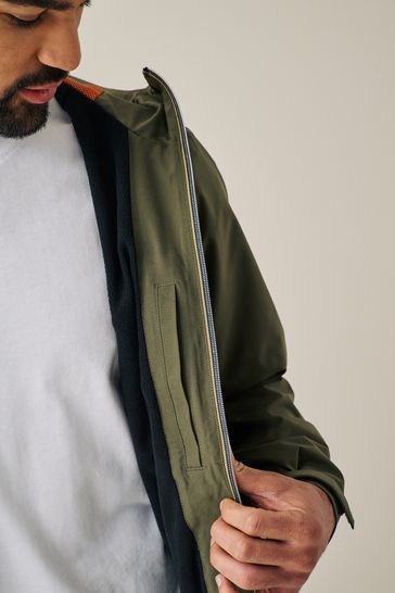 Anorak jacket shop olive green