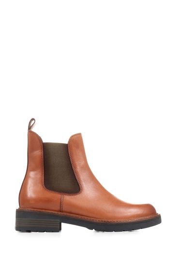 Buy Jones Bootmaker Tan Maddalena Leather Chelsea Boots from Next