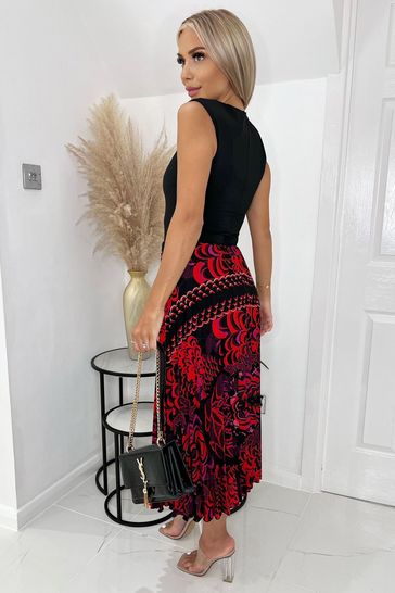2 in 1 skirt and hot sale top
