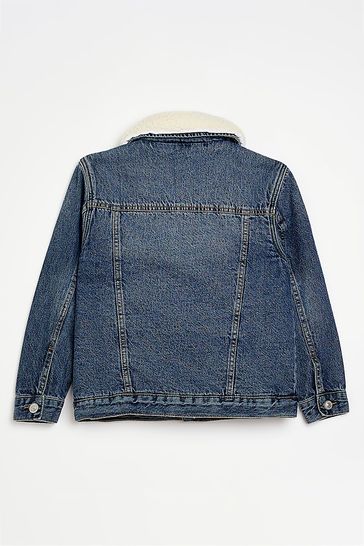 River island sherpa jacket outlet