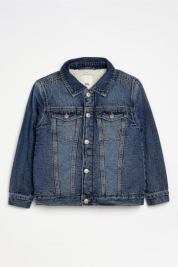 River island kids denim jacket cheap