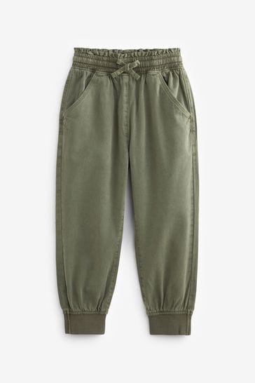 Hollister high rise twill joggers hotsell