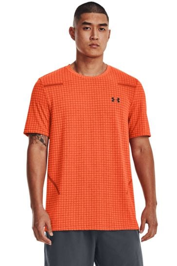 Buy Under Armour Seamless Grid Short Sleeve T-Shirt from Next