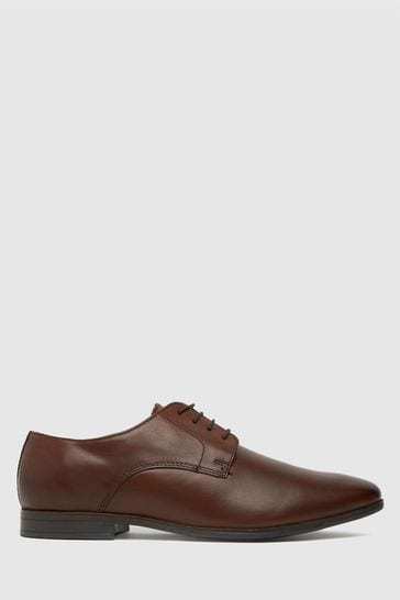 Schuh Ramon Brown Leather Derby Shoes