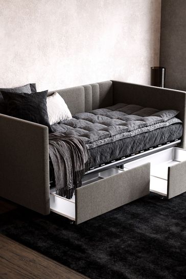 Dorel Home Grey Europe Charis Daybed With Storage