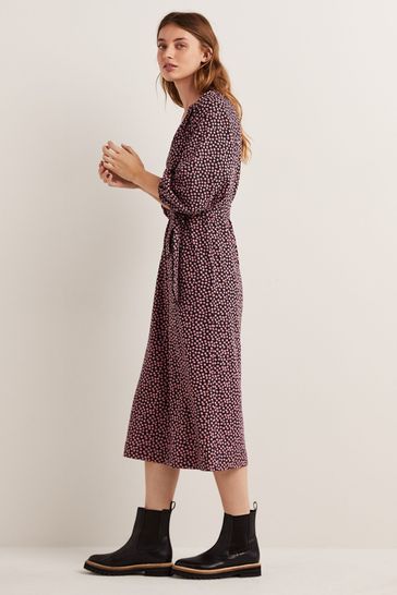 Boden rosa jersey midi dress store