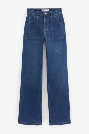 Jeans with utility pockets outlet