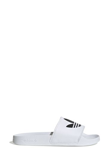 adidas White Originals Adilette Lite Slides