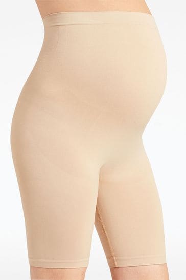 JoJo Maman Bébé Almond Dual Support & Slimming Maternity Shorts