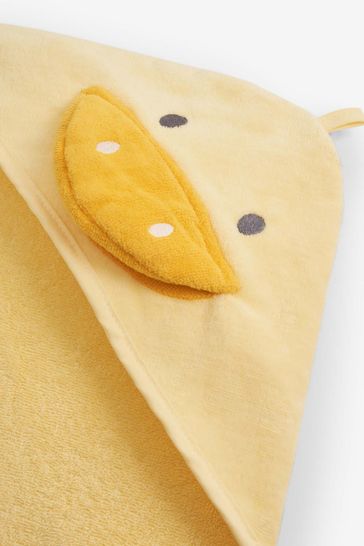 Buy JoJo Maman Bebe Duck Character Hooded Towel from Next Luxembourg