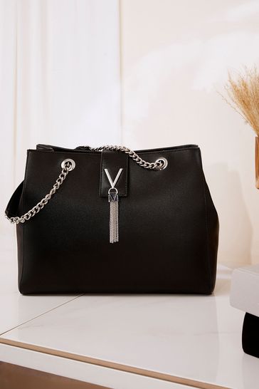 Valentino Bags Black Divina Tote Bag