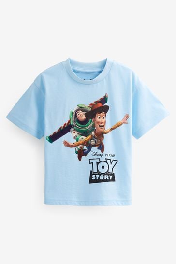Pale Blue Toy Story Short Sleeve License T-Shirt (3mths-8yrs)
