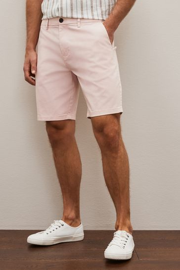 Next slim chino shorts best sale