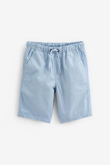 Light Blue Pull-On Shorts (3-16yrs)