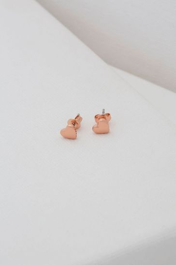 Ted baker harly heart clearance stud earrings