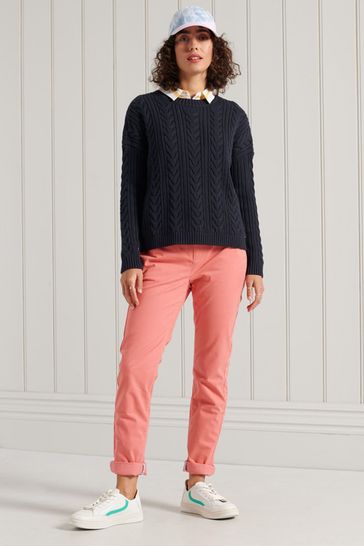 Superdry blue sweater hotsell