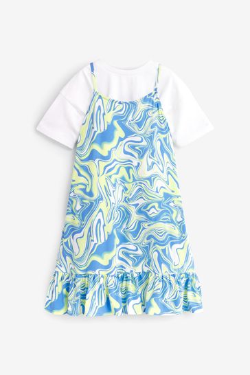 Marble tee dress set sale