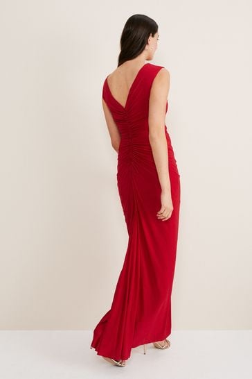 Phase Eight Red Donna Maxi Dress
