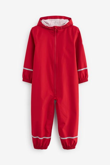 Buy Red Waterproof Puddlesuit 12mths 10yrs from Next Singapore