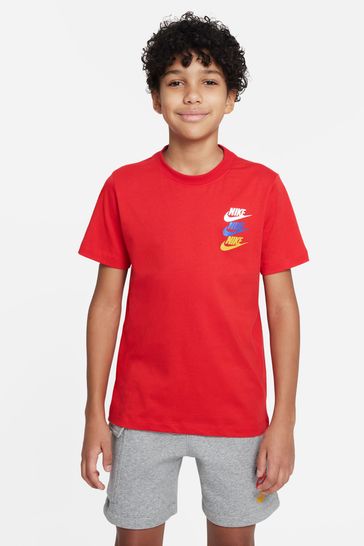 Nike Red Club Logo T-Shirt