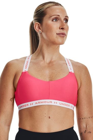 Under armour low impact bra hotsell