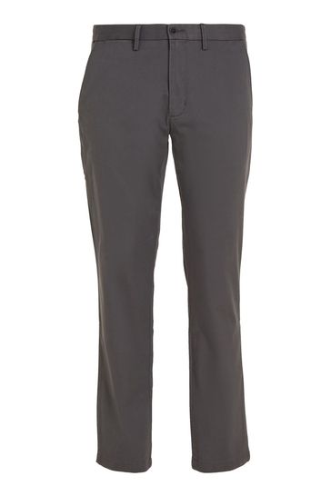 Tommy hilfiger grey chinos deals