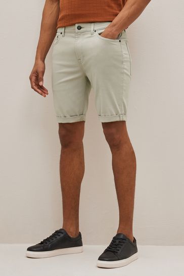 Bone Neutral Motionflex 5 Pocket Chino Shorts