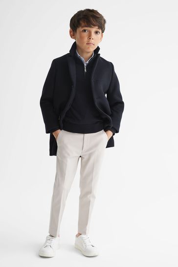 Reiss gable coat navy on sale