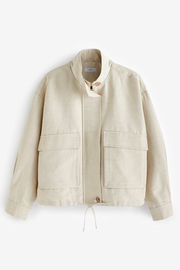 Next linen jacket on sale