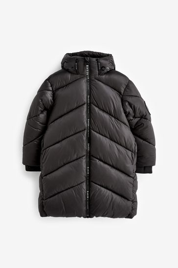 Baker by Ted Baker Shower Resistant Chevron Padded Coat