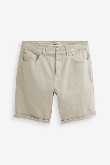 Elastic hotsell denim shorts
