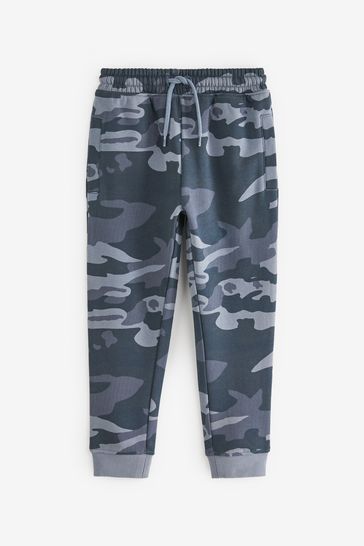Blue 2025 camouflage joggers