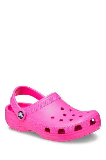 Buy Crocs Toddler Bright Pink Classic Clog Sandals from Next