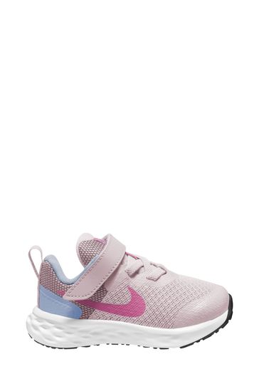 Nike Pink/Lilac Revolution 6 Infant Trainers