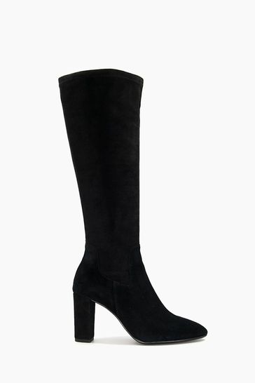 Dune wide fit deals knee high boots