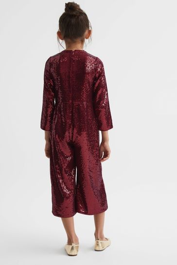 Buy Reiss Berry Sirra Junior Sequin Jumpsuit from Next Luxembourg