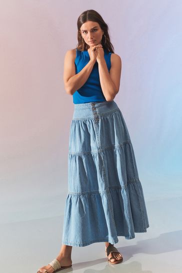 Denim skirt next top
