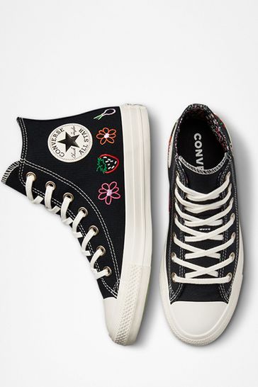 Converse Black High Top Trainers