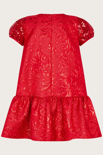 Buy Monsoon Cosmic Print Velvet Dress from Next Ireland