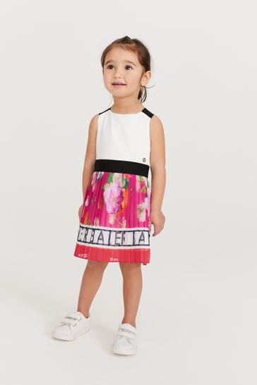 Baker by ted baker girls shop pleated mockable hi lo dress