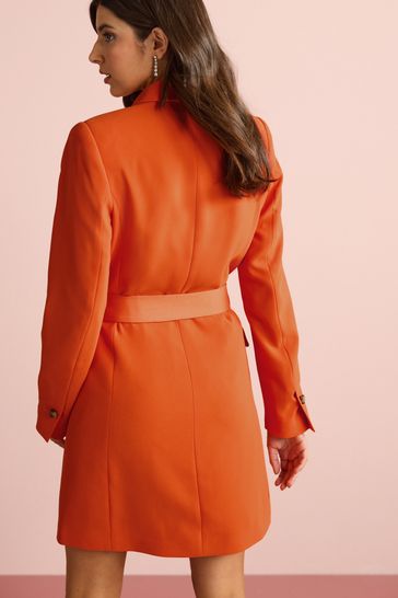 Missguided belted outlet blazer dress