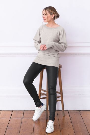 Grey sales slouch jumper