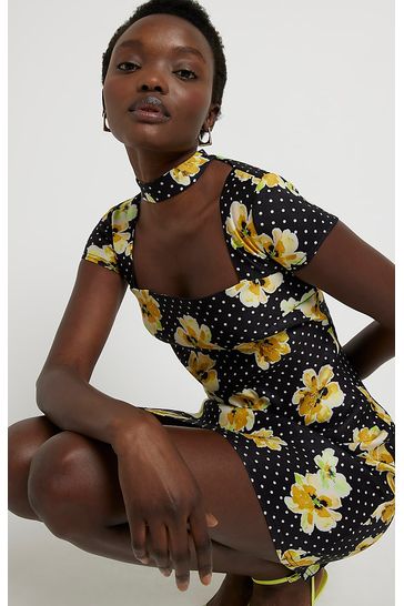 Choker sales dress floral
