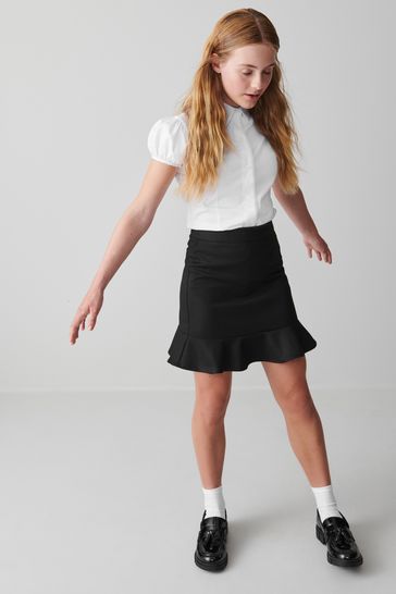 older girls white school shirts