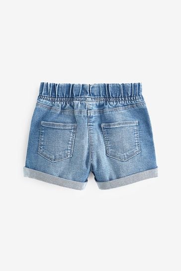 Buy Denim Dark Wash 1 Pack Elasticated Waist Shorts 3mths 10yrs