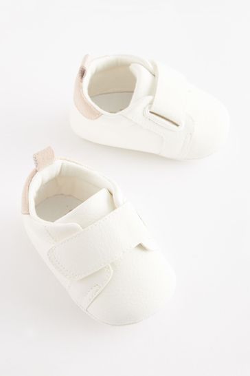White Baby Trainers (0-18mths)