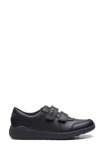Clarks Kids Leather Multi Fit Daze Step Shoes