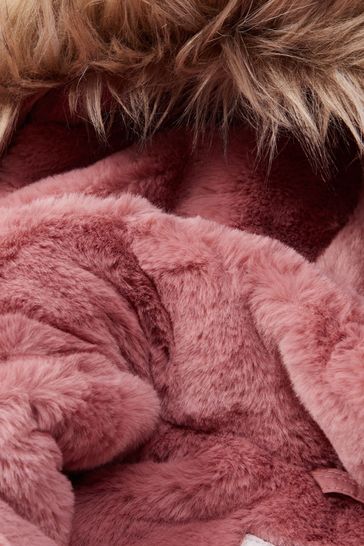 Abercrombie and fitch clearance faux fur coat